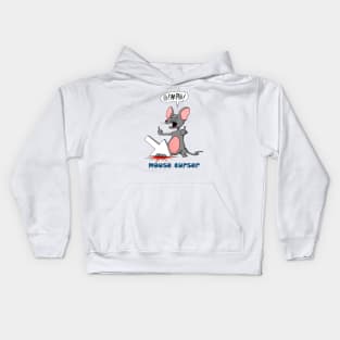 Mouse Curser Kids Hoodie